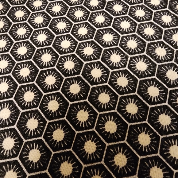 Abstract Pattern Long Sleeve Mini Dress - Picture 10 of 10